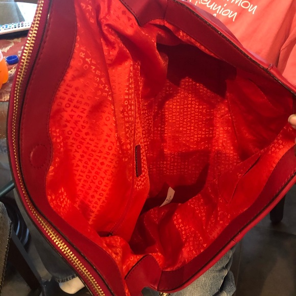 Kate Spade Red Leather Travel Bag - Picture 6 of 7